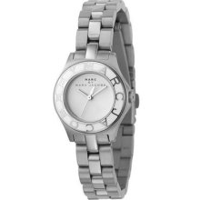 Marc By Marc Jacobs Mini Stainless Bezel White Dial Mbm3049