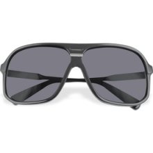 Marc Jacobs Designer Sunglasses, Polarized Black Navigator Sunglasses