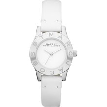 MARC-JACOBS MARC-JACOBS Blade Mini Silver Tone White Watch