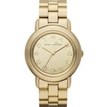 Marc Jacobs Womens Mbm3098 Marci Quartz Gold Dial Watch