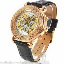 Marcel Drucker Automatic Skeleton Gents Watch