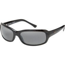 Maui Jim Lagoon Sunglasses - Polarized Gloss Black/Neutral Gray, One Size