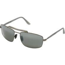 Maui Jim Manele Bay 224-17 Pewter Frame W Neutral Grey Lens Sunglasses