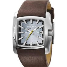 Men's diesel casual brown leather watch dz1317