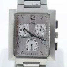 Men's Festina Model 6633 Stainless Steel Chronograph Date Display Watch 7.75