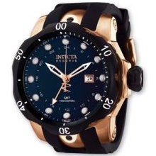 Mens Invicta Signature Reserve Venom Black Dial Watch