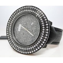 Mens Joe Rodeo/jojo Black And White 59 Mm Jrpt 45 Diamond Watch 10.75 Ct