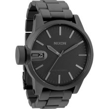 Men's Nixon The Chronicle SS Watch in All Matte Black