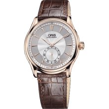 Men's Oris 18k Rose Gold Artelier