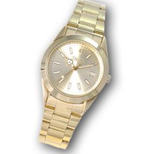 Men's Personalized Diamond Accent Gold-Tone Stainless Steel Watch (7 Letters) lacoste