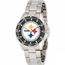 Men's Pittsburgh Steelers Stainless Steel