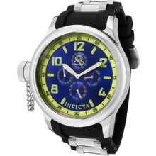 Men's Russian Diver Chronograph Blue Dial Black