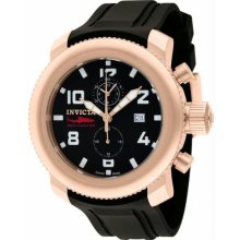 Men's Sea Hunter Russian Diver Chronograph Rose Gold Tone Stainless Steel Case R