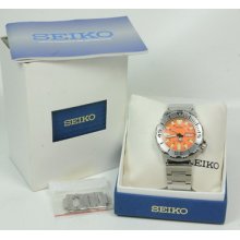 Mens Seiko Orange Monster Divers Automatic 200m