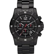 Michael Kors Men's Black Chronograph Sports Watch Mk8161