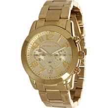 Michael Kors Mercer Quartz Champagne Dial Women's Watch Mk5726