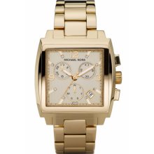 Michael Kors Women's Goldtone Gold Dial Watch MK5330