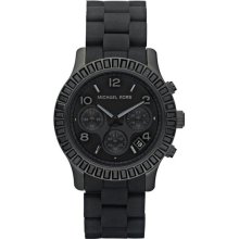 Michael Kors Women's MK5512 Runway Cronograph Black Watch