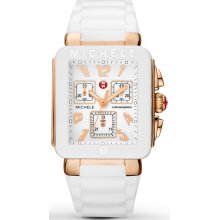 Michele MWW06L000014 Park Jelly Bean White Silicone Women's Watch