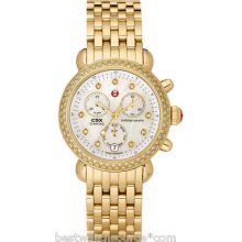 Michele Signature Csx Mww03m000141 Gold Plated Mop Box & Papers Ret: $2,395