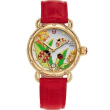 Michele Women's Garden Party Silver Dial Watch MWW05B000013