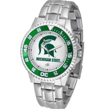 Michigan State Spartans Competitor - Steel Band Watch