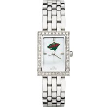 Minnesota Wild Women's Steel Band Allure Watch