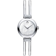 Movado Harmony Stainless Steel Diamond Women's Watch 0606353