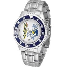 Naval Academy Navy Men's Stainless Steel Watch