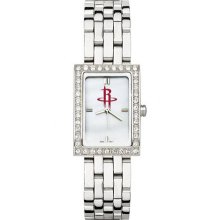 NBA - Houston Rockets Ladies Allure Watch Stainless Bracelet