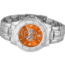 NCAA University of Illinois Mens Stainless Watch COMPM-A-IFI - DEALER