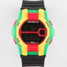 Neff Recon Watch Rasta One Size For Men 21145094701