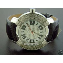 New! 2007 Aqua Master Large Round 20 Diamonds Watch