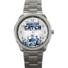 NEW* HOT DEADLIEST CATCH CAPTAIN Sport Metal Watch