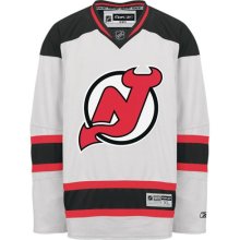 New Jersey Devil jersey : Reebok New Jersey Devils White Premier Hockey Jersey