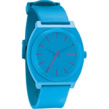 NEW Nixon Time Teller Plastic Blue Quartz Watch - A119606