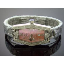 NEW SWISS MOVT AQUA MASTERW/ WOMEN 1.50CT 136 DIAMONDS