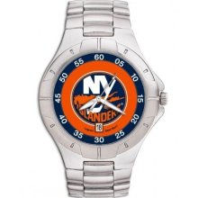 New York Islanders Pro II Stainless Steel Watch