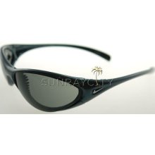 Nike Interchange Round Smolder / Grey & Orange Sunglasses Ea0002 203 â˜… Freeship