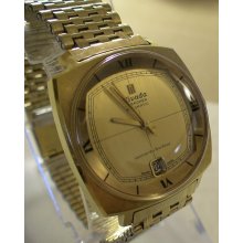 Nivada Grenchen Men's Swiss Gold Automatic Watch