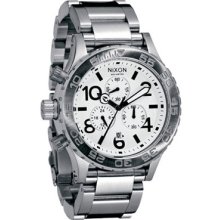 Nixon 42-20 Chrono Watch - White