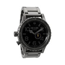 Nixon 51-30 Tide Watch in All Gunmetal / Black