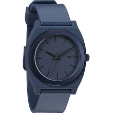 Nixon A119-1309 Mens Time Teller P Steel Blue Ano 100m Analog Watch