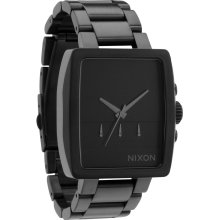 Nixon All Black Axis Blind Linear Chronograph