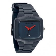 Nixon Gunship The Rubber Player Watch - Grey