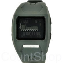 Nixon Lodown A530 Gray | Polycarbonate Strap | 41mm X 33mm | 100m |