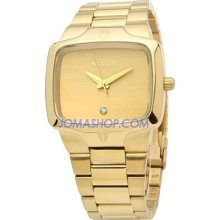 Nixon Men's Goldtone Player Watch ...