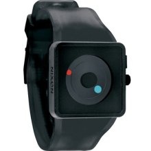 Nixon Newton Black Square Face W/rubber Band A116000-00