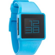 Nixon Newton Digital Sky Blue Watch - Blue regular