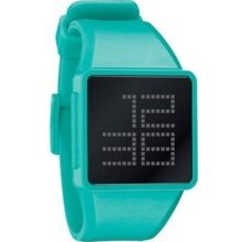 Nixon The Newton Teal Digital Unisex Watch A1371060